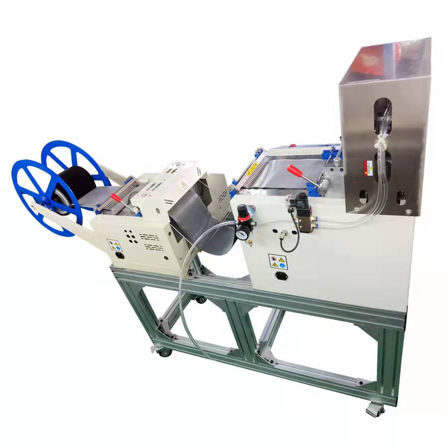 shape hook loop cutting machine